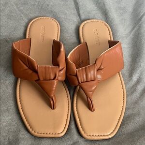 Old Navy Women's Brown Knot Sandals